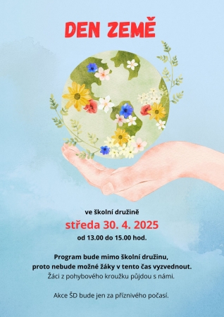 DEN ZEMĚ VE ŠD