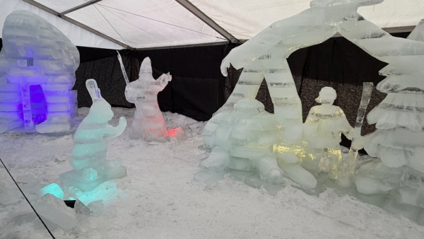 Ledové sochy - Pustevny