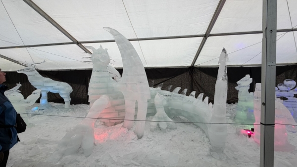 Ledové sochy - Pustevny