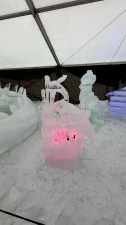 Ledové sochy - Pustevny