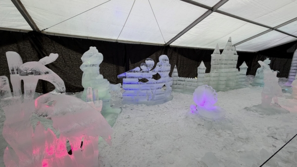 Ledové sochy - Pustevny