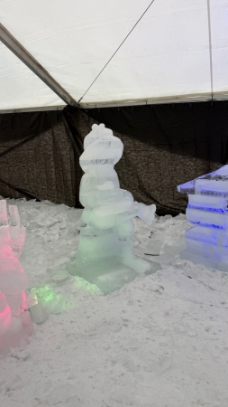 Ledové sochy - Pustevny