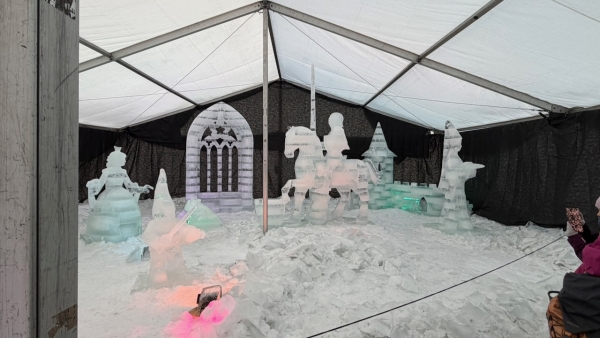 Ledové sochy - Pustevny