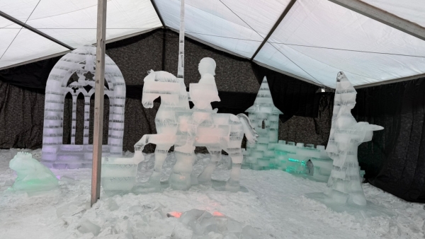 Ledové sochy - Pustevny