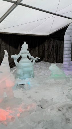 Ledové sochy - Pustevny