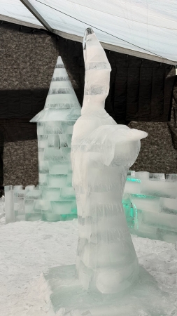 Ledové sochy - Pustevny