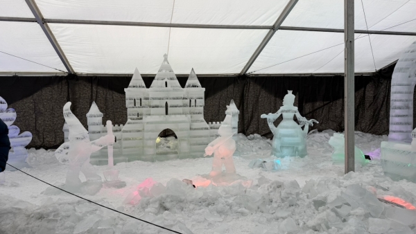 Ledové sochy - Pustevny