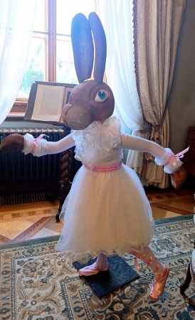 Návštěva zámku ve Štáblovicích ve znamení Velikonoc