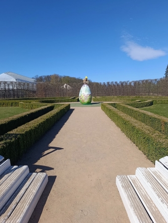 Návštěva zámku ve Štáblovicích ve znamení Velikonoc