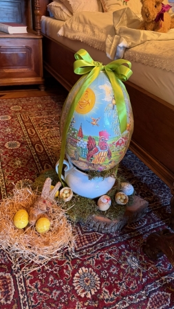 Návštěva zámku ve Štáblovicích ve znamení Velikonoc